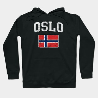 Oslo Norway Flag Norwegian Norge Hoodie